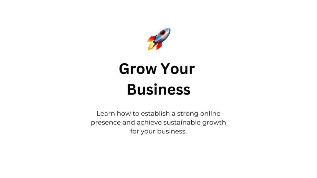 Grow Your Business