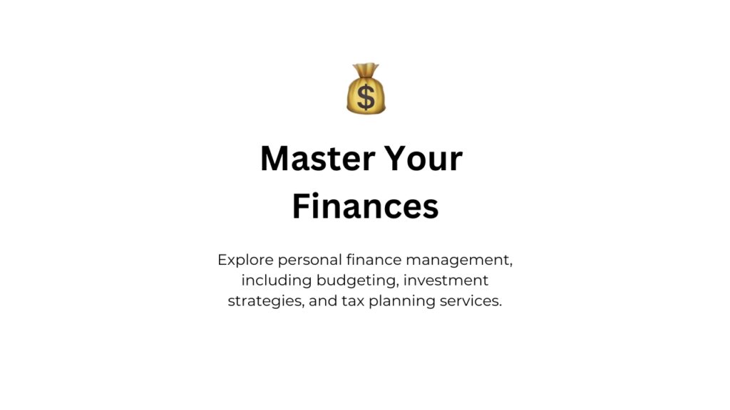 Master Your Finances